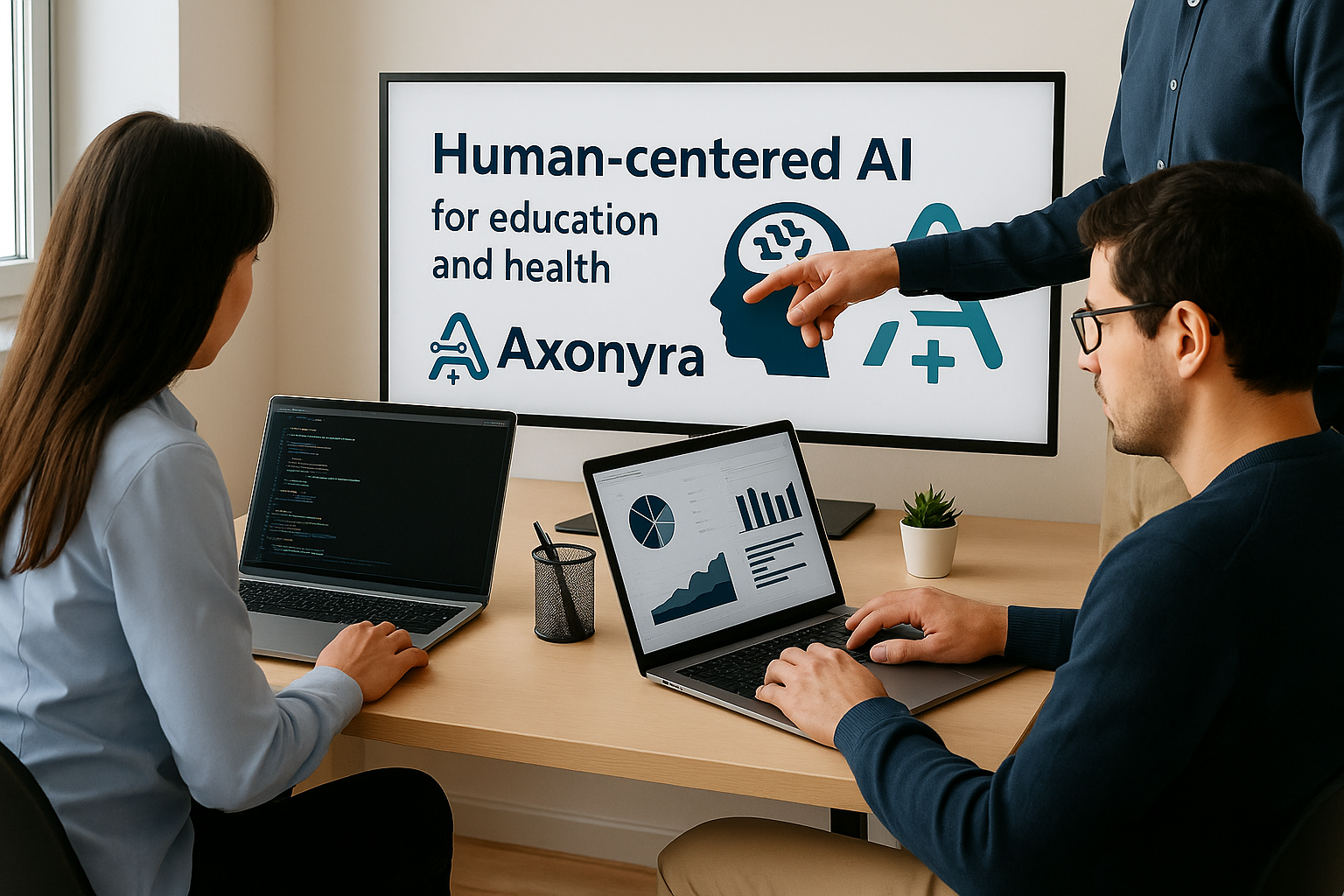 Axonyra Team in office